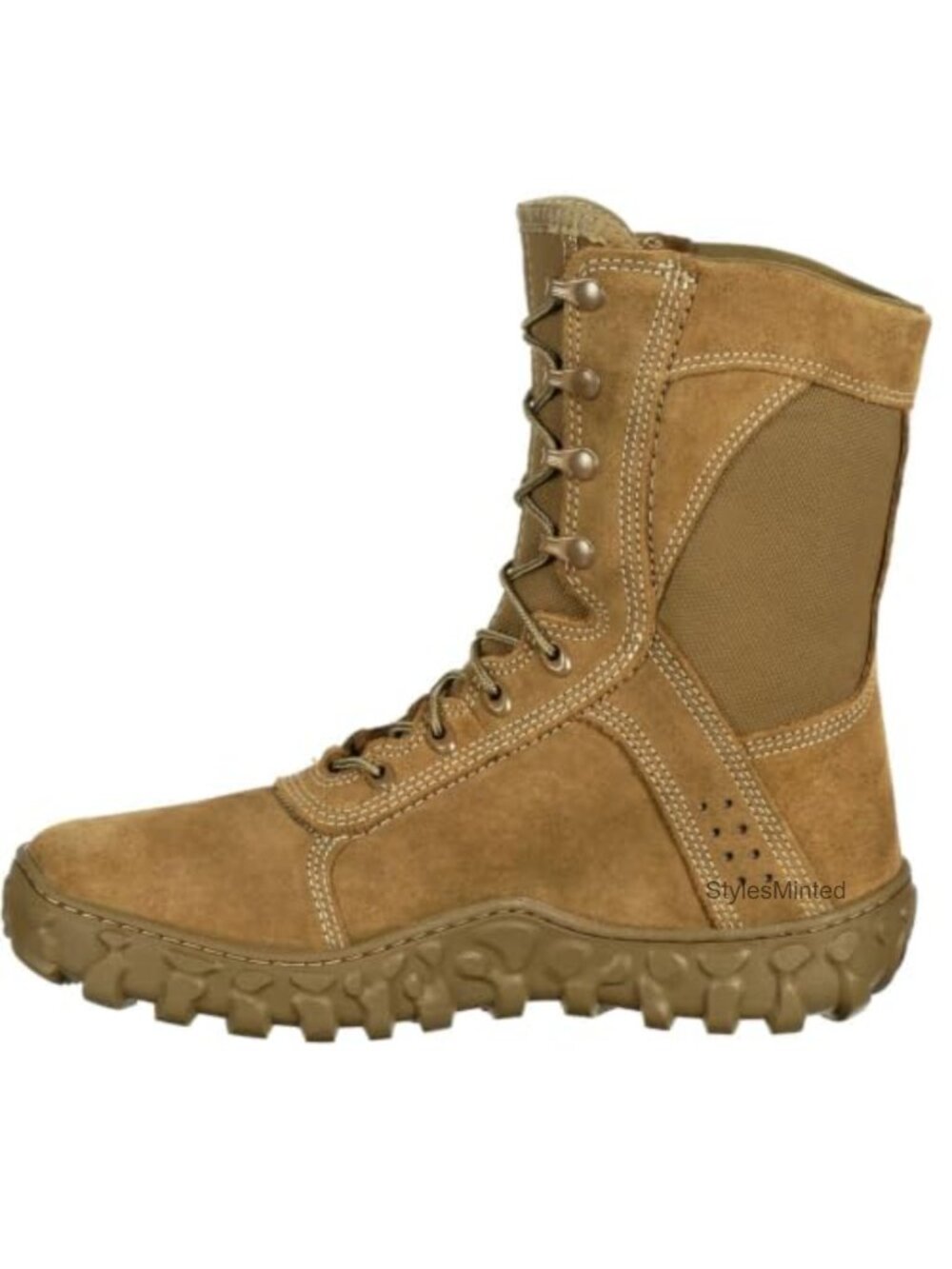 S2V Tactical Military Boot Flame Resistant Berry Compliant USA Made